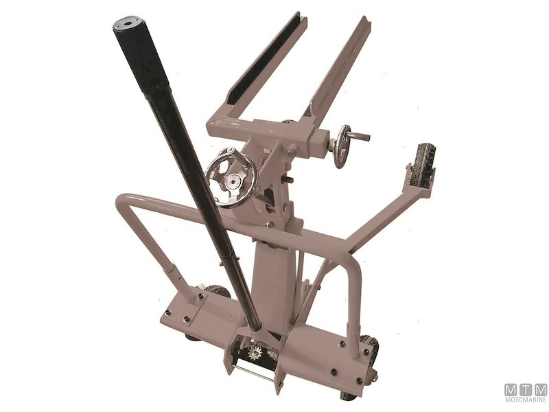 CAVALLETTO IDRAULICO PER PIEDI POPPIERI ENGINE JACK TITAN