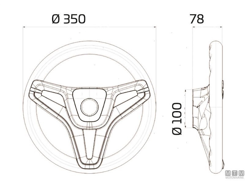 VOLANTE ULTRAFLEX PORTOFINO 