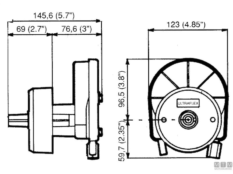 Timoneria Ultraflex T67