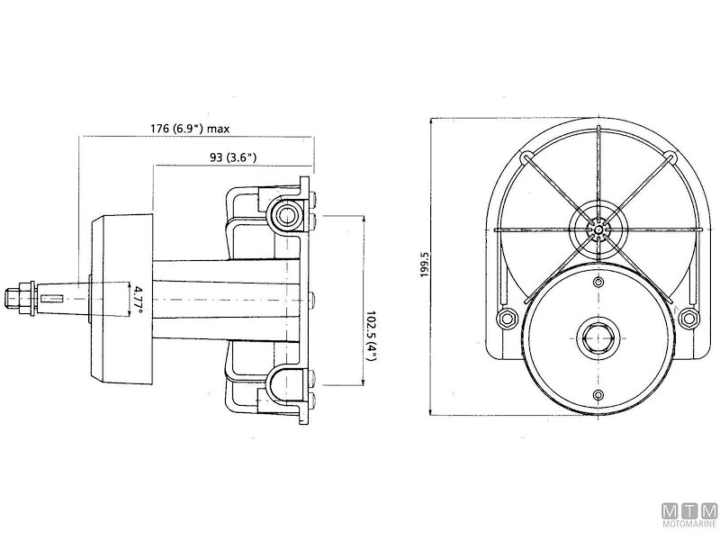 Timoneria T85 Standard Type