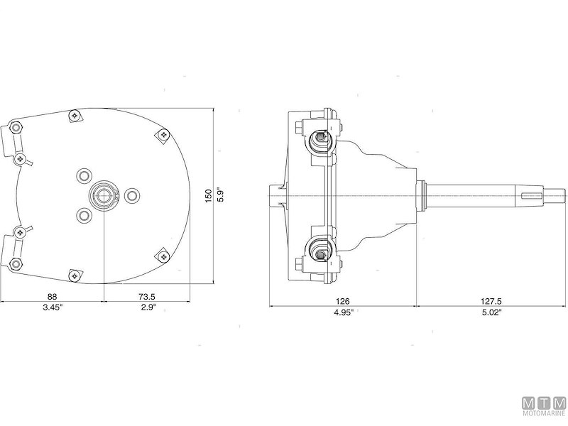 Timoneria T91/T93ZT Professional Type