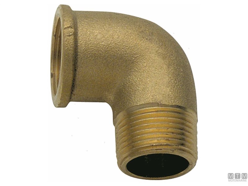Gomito M-F in Ottone