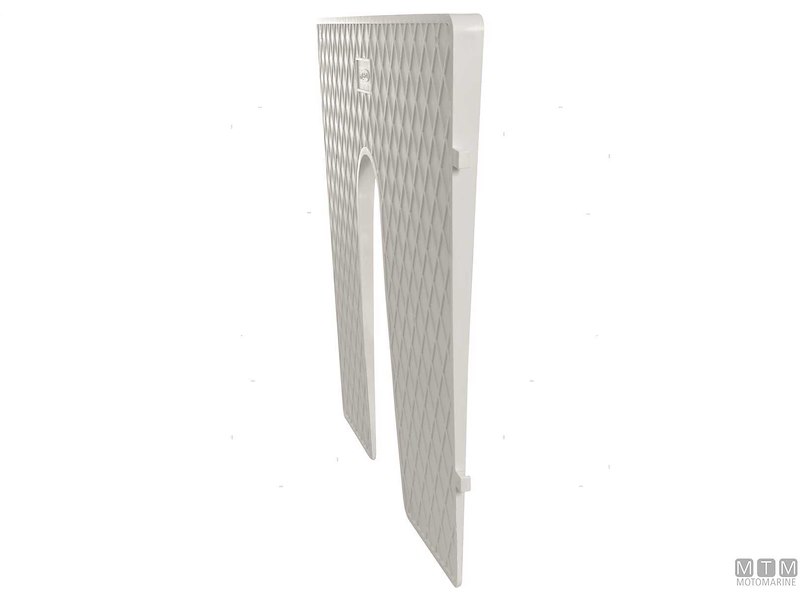 PIASTRA SALVAPOPPA ANGOLATA PL BIANCA 