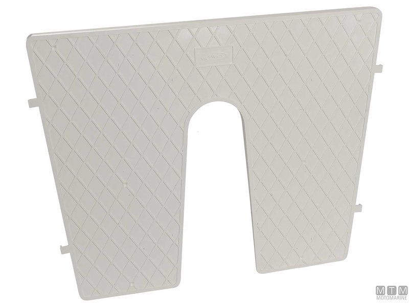 PIASTRA SALVAPOPPA ANGOLATA PL BIANCA 