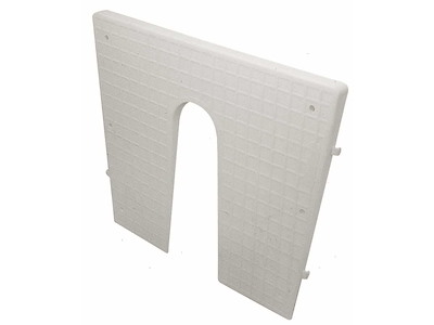 PIASTRA SALVAPOPPA ANGOLATA PL BIANCA 