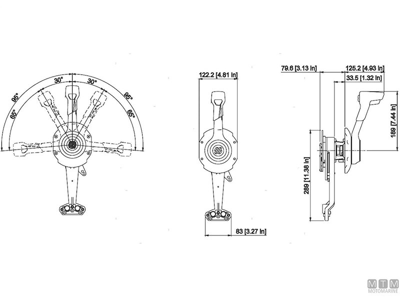 Comando Monoleva B110-Trim