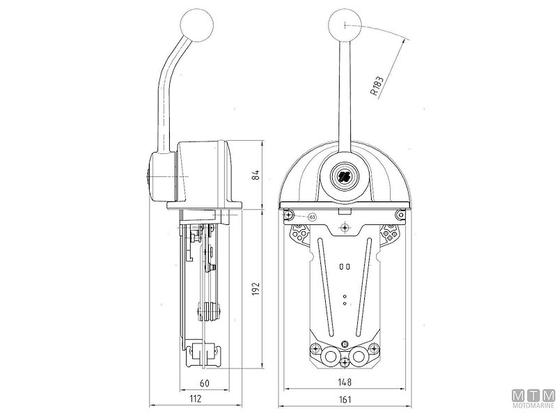 Comando Top Mount B301CR/B302CR