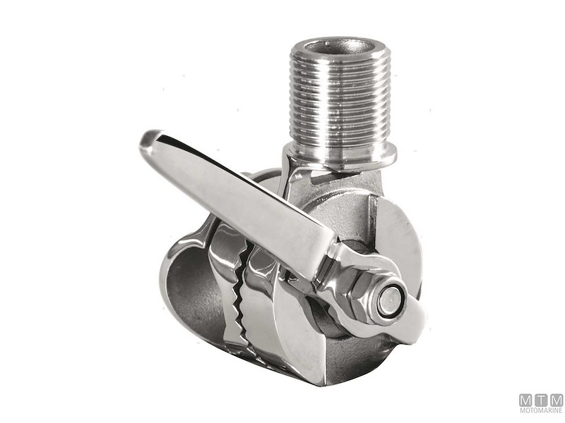 BASE A MORSETTO INOX 