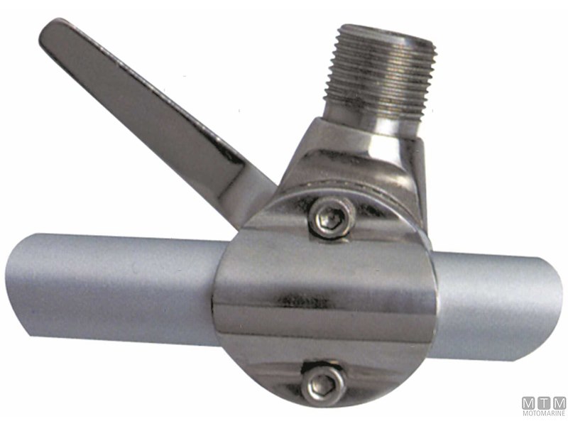 BASE A MORSETTO INOX 