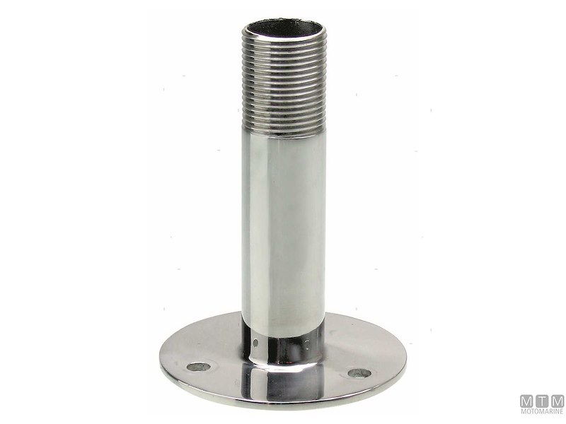 BASE ANTENNA INOX H107MM 