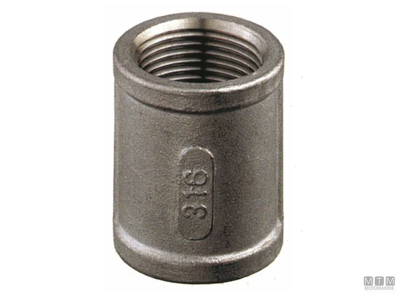 Manicotto Filettato Inox