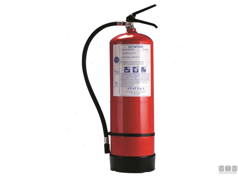 Estintori MED - Certificati CE