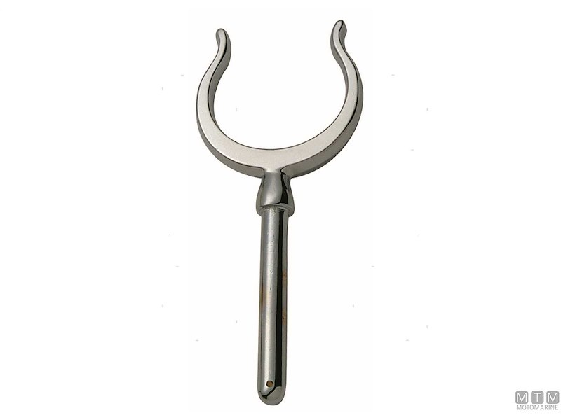 Scalmiere in Ottone Cromato 