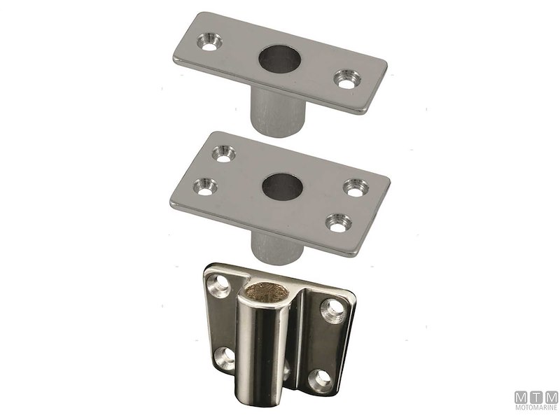 Scalmiere in Ottone Cromato 