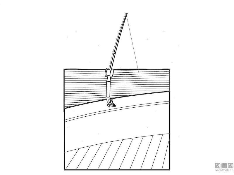 Supporto Portacanne Orientabile Smooth Base Cromato