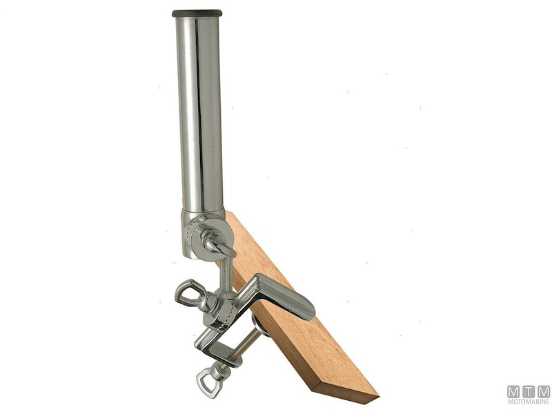 Supporto Portacanne Doppio Snodo con Morsetto