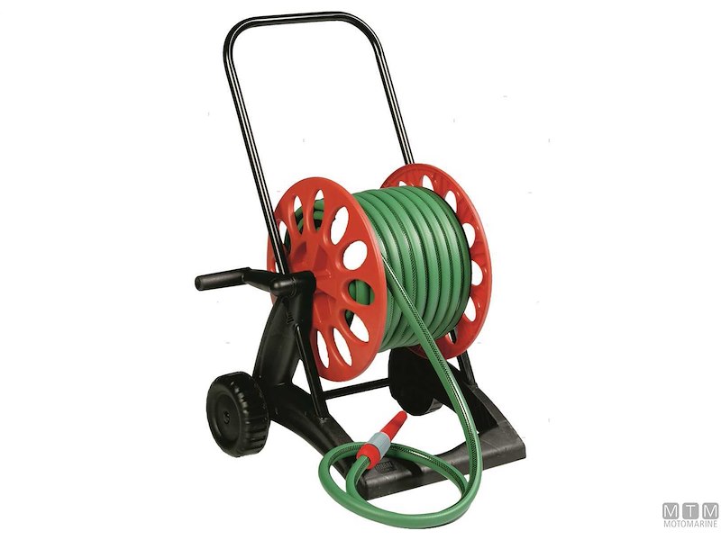 CARRELLO AVVOLGITUBO 25MT 