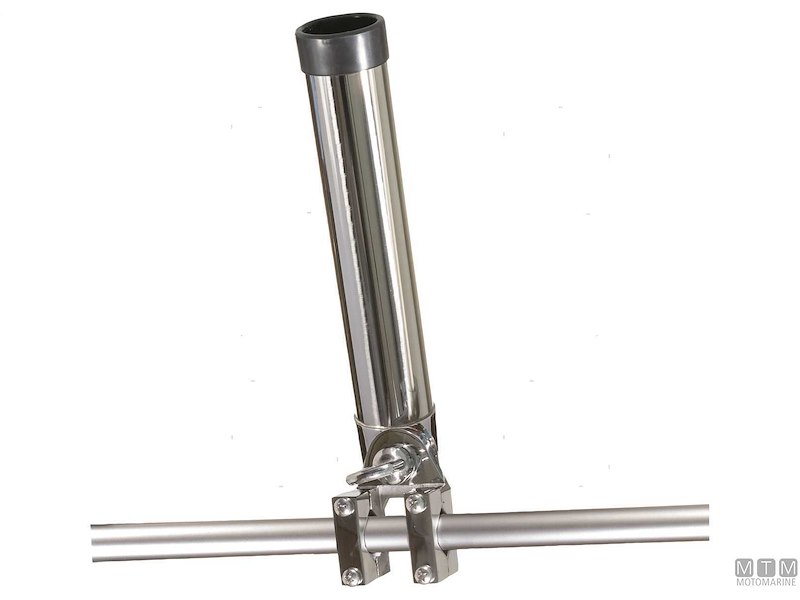 PORTACANNE MORSETTO TUBO 22-30MM INOX 