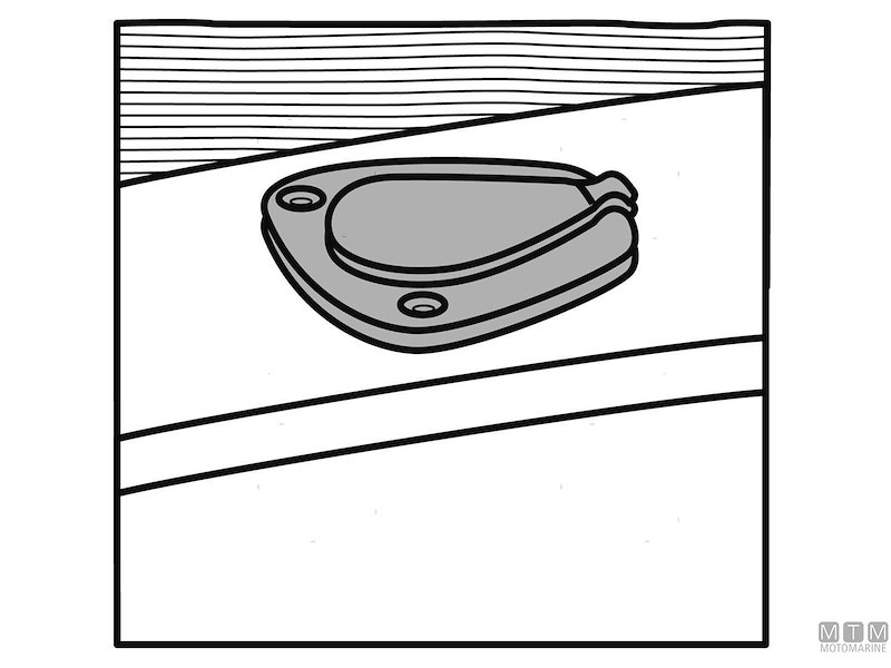 PORTACANNE INCASSO D50MM INOX 