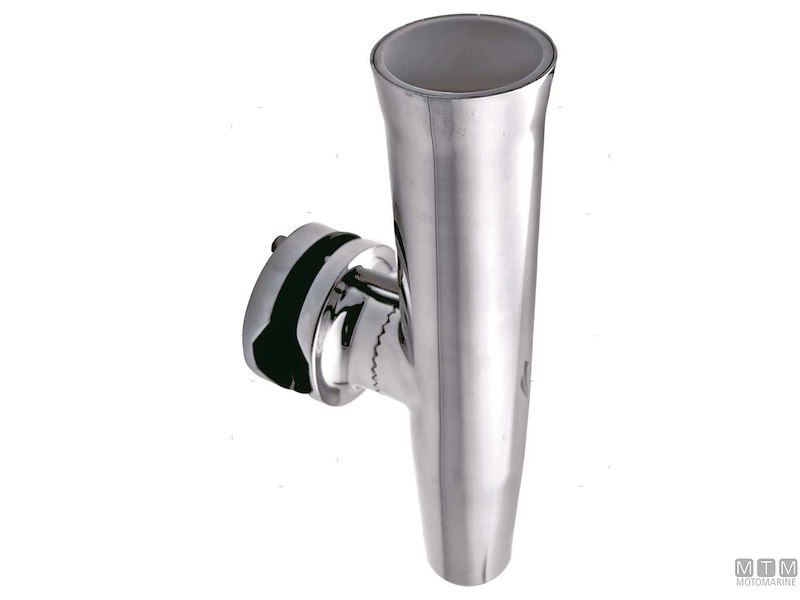 Supporto Portacanne Orientabile Inox con Morsetto Stringitubo SST