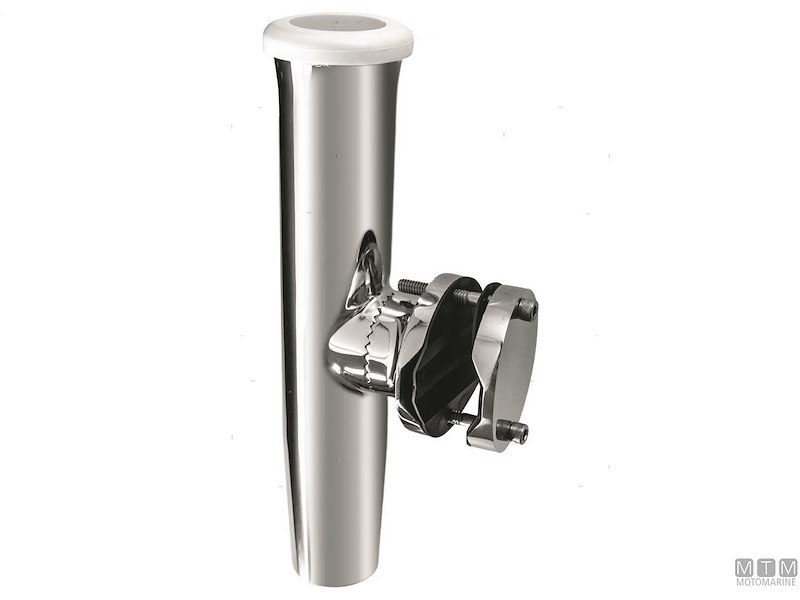 Supporto Portacanne Orientabile Inox con Morsetto Stringitubo SST