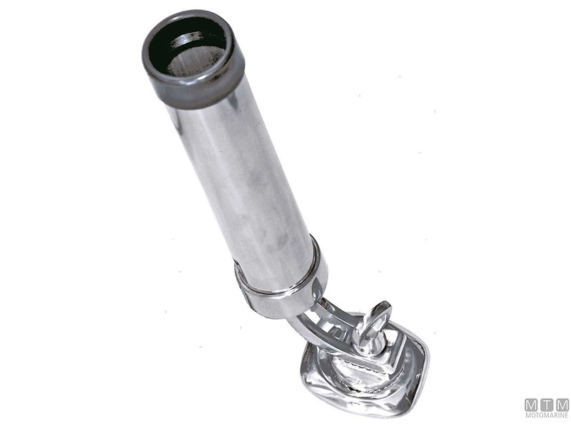 PORTACANNE ORIENTABILE COVER D40MM INOX 