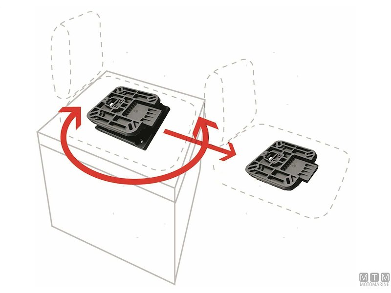 SUPPORTO SEDILE ESTRAIBILIE ABS 