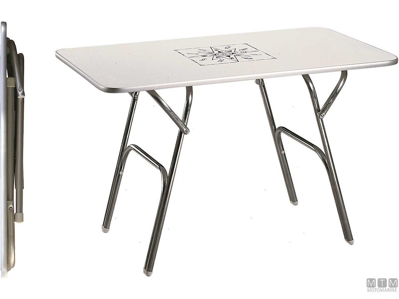 Tavoli Pieghevoli Forma Melamine Top 