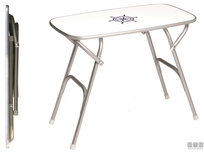 Tavoli Pieghevoli Forma Melamine Top Round