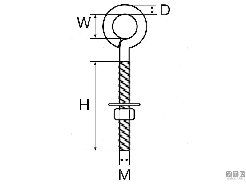 Golfare con Occhio saldato