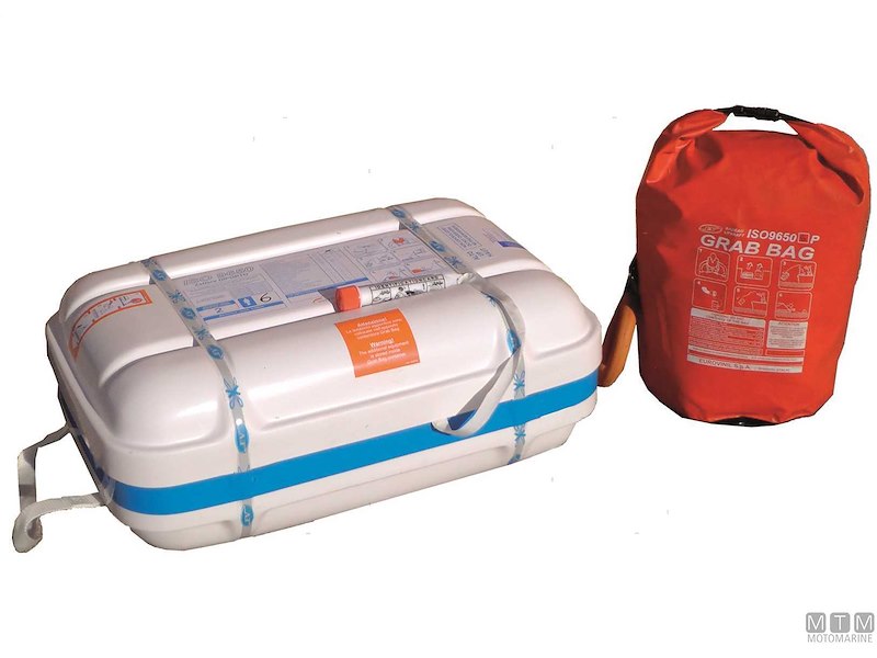 Zattera di Salvataggio Syntesy Italia 9650 Grab Bag Eurovinil