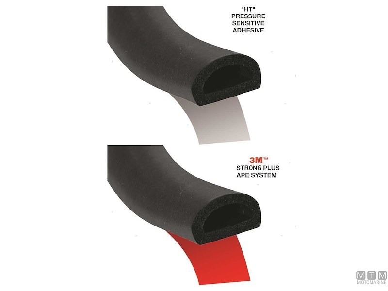 Guarnizione Trim-Lok DD Rubber Seal Black