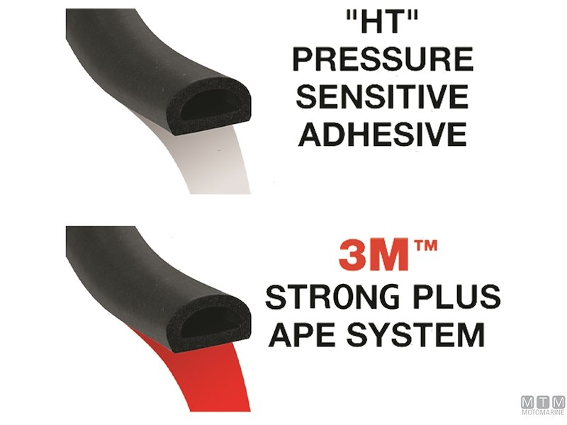 Guarnizione Trim-Lok DD Rubber Seal Black