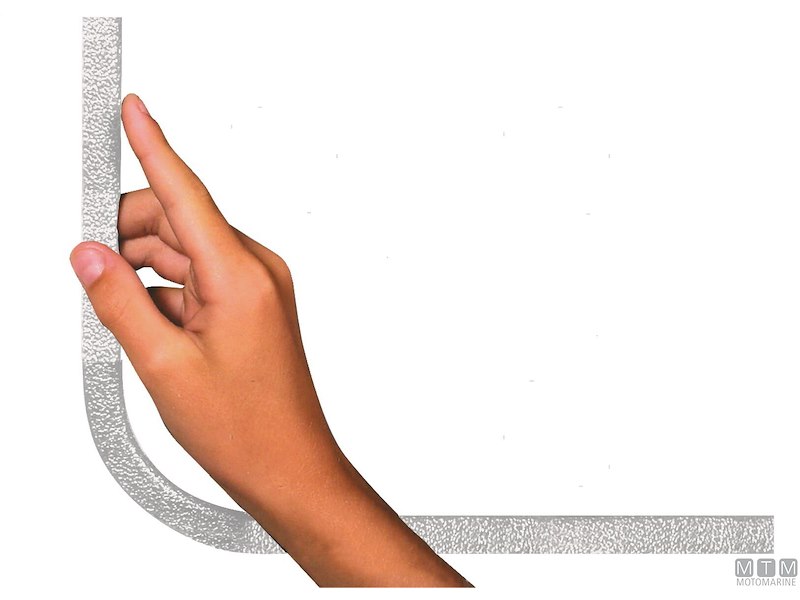 Profilo Edge Trim-Lok White