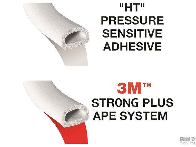 Guarnizione Trim-Lok DD Rubber Seal White