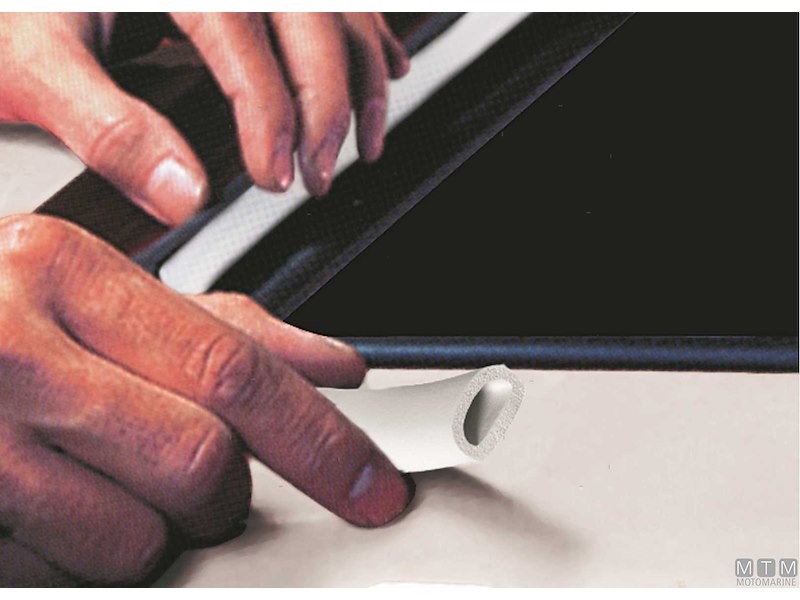 Guarnizione Trim-Lok DD Rubber Seal White