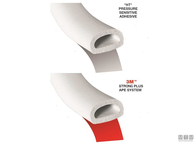 Guarnizione Trim-Lok DD Rubber Seal White