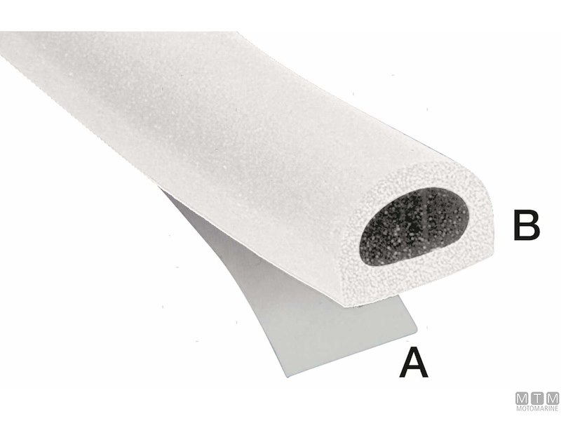 Guarnizione RubberSeal Trim-Lok EL White