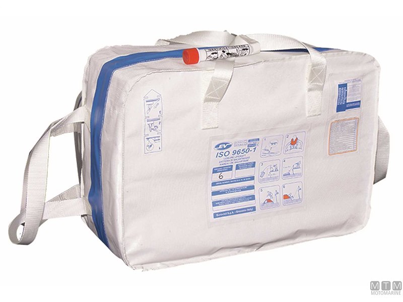 Zattera di Salvataggio Syntesy Francia-Croazia 9650 Tipo 124h Eurovinil