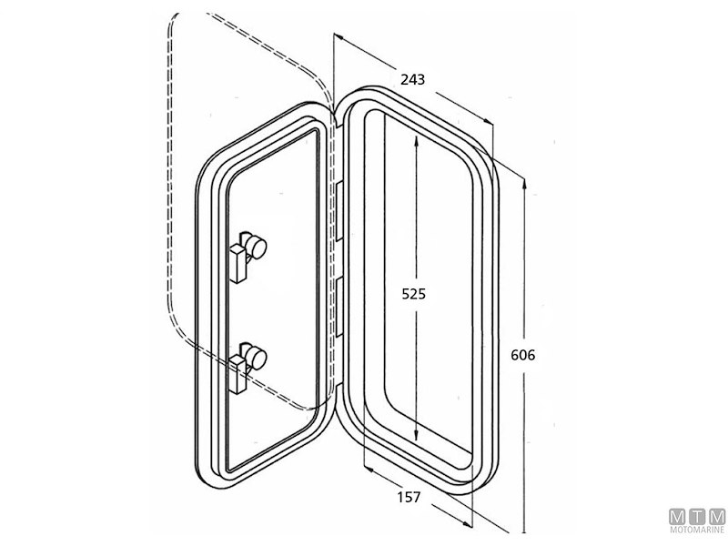 Portello di Accesso Calpestabile DC ML