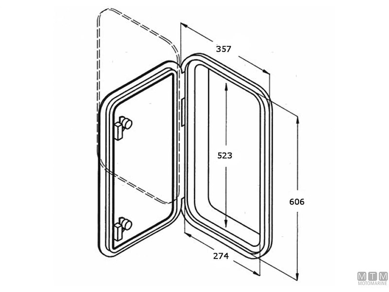 Portello di Accesso Calpestabile DC Box Grande