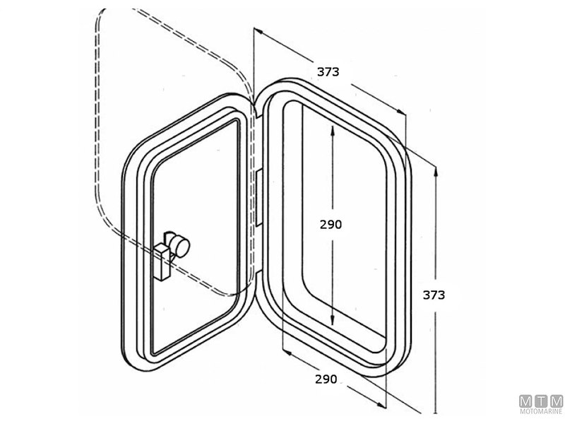 Portello di Accesso Calpestabile DC Box Quadro Piccolo