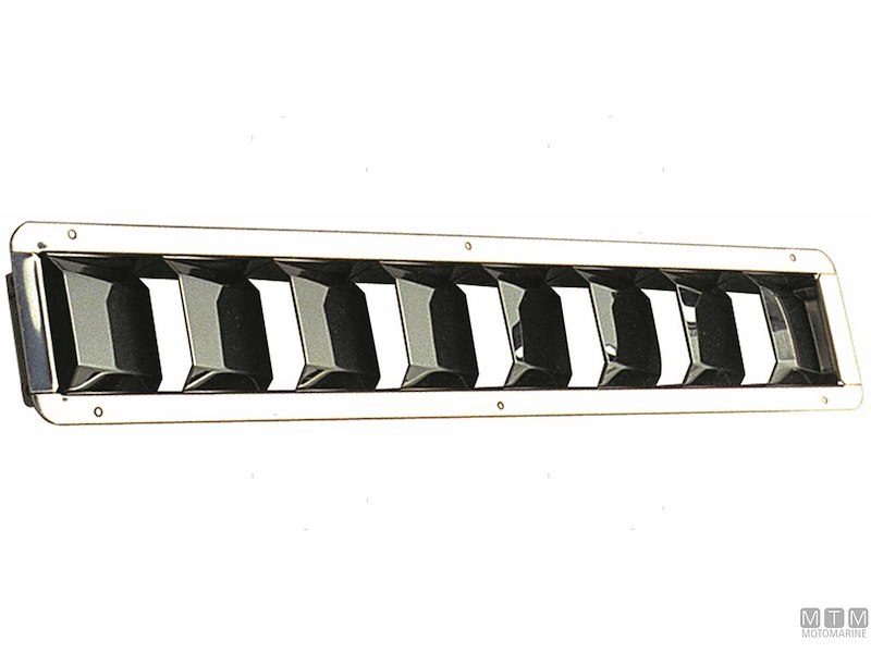 Presa d'Aria Inox a Incasso Stretta