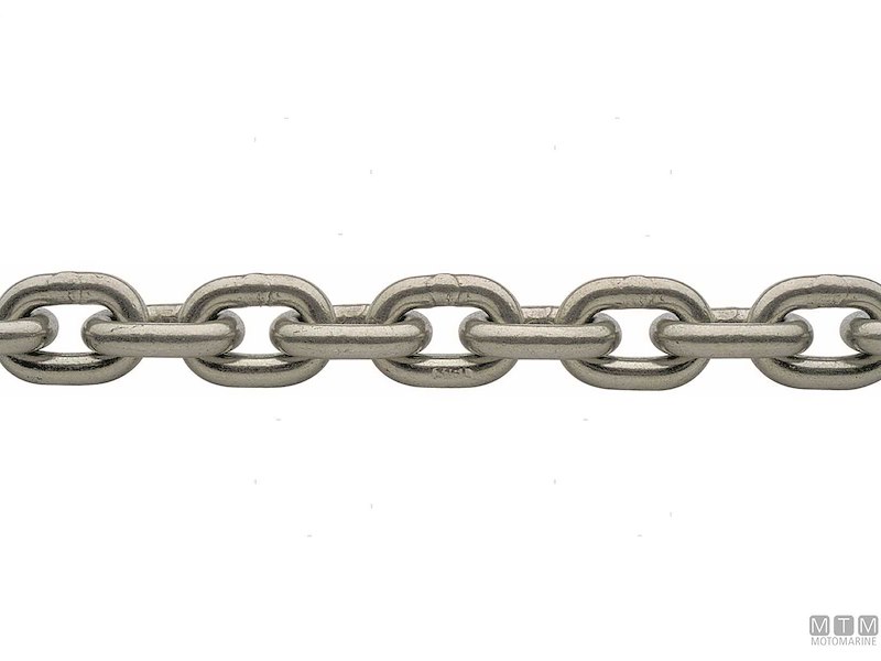 Catena Calibrata DIN766 Grado G40 in Acciaio Inox