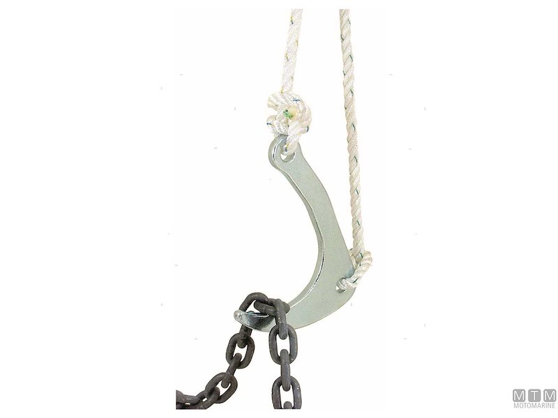 SALVA ANCORE HOOK ZINCATO 