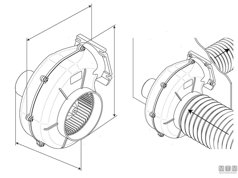 Aspiratori Flangiati Heavy Duty Ocean