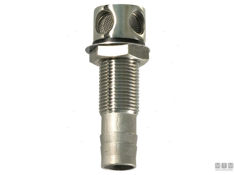 SFIATO DRITTO D16MM INOX 