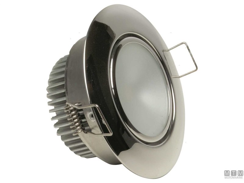 SPOT LED 12/24V CEILING D79 INOX 