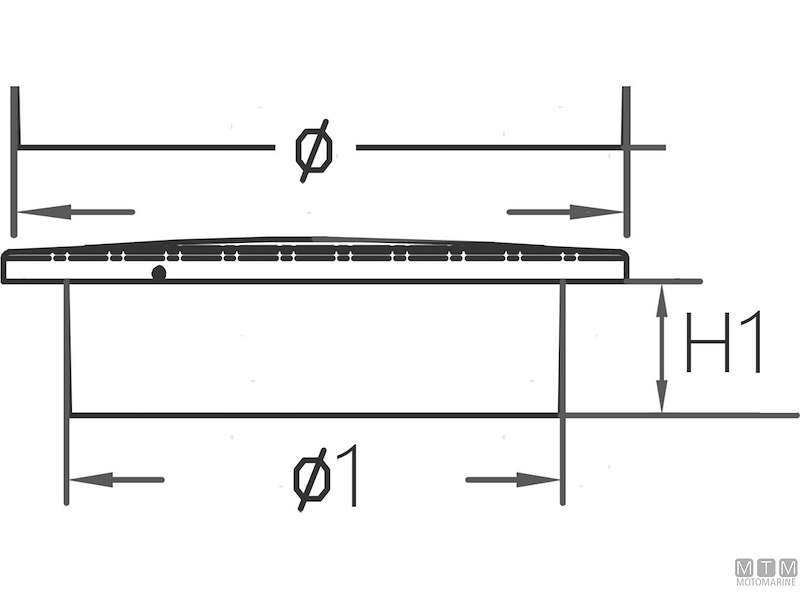 PLAFONIERA COMPACT 4LED 12/24V 