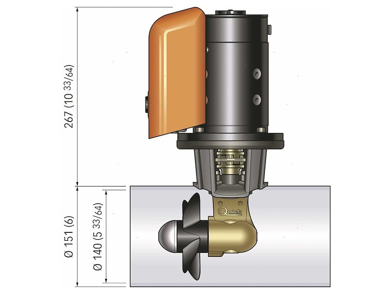 Bow Propeller Quick BTQ140